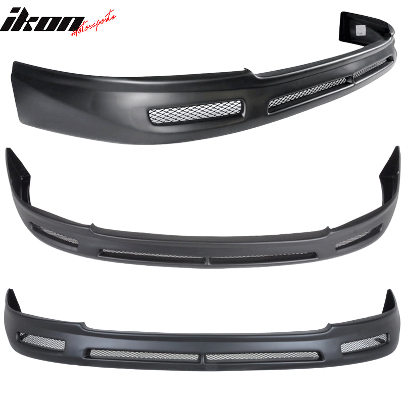 2008-2015 Mitsubishi Lancer B Style PP Front Bumper Lip Spoiler