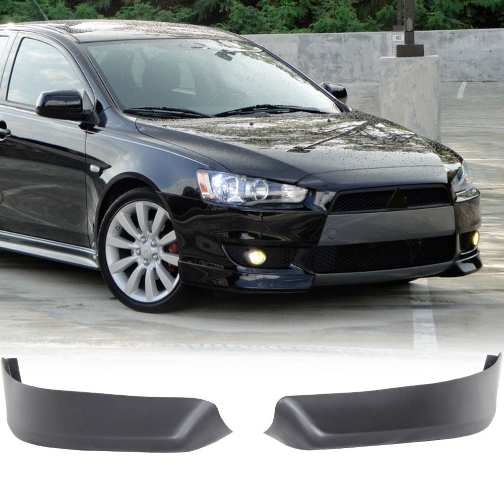 2008-2015 Mitsubishi Lancer OE PP Front Lip Splitter