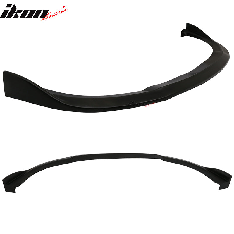 2009-2015 Mitsubishi Lancer CS Unpainted Black Front Bumper Lip PU