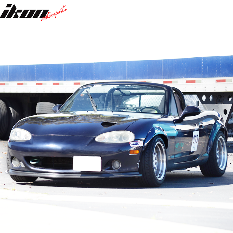 2001-2005 Mazda Miata MX-5 MX5 DS Style Front Bumper Lip Spoiler PU