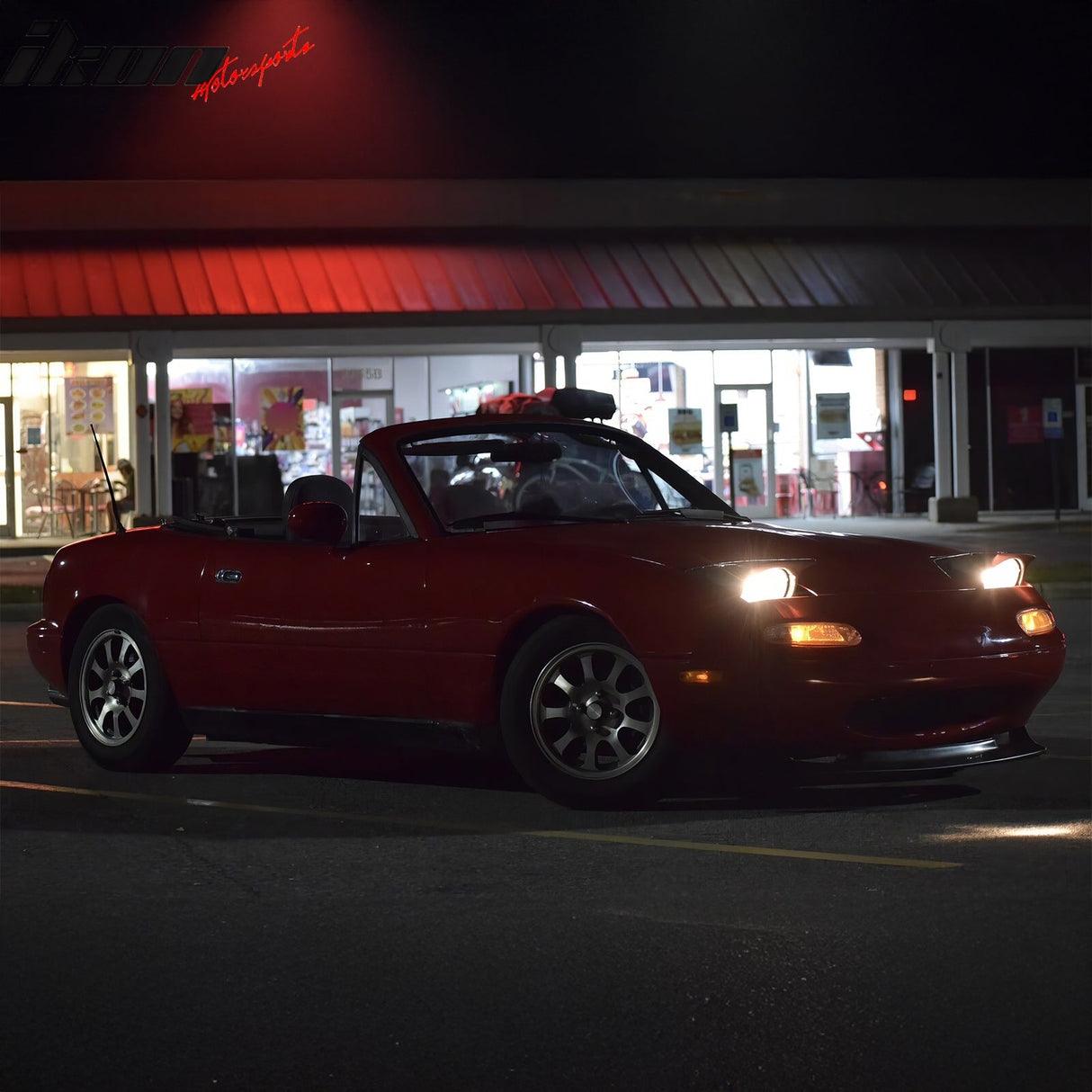 1990-1997 Mazda Miata MX5 Front Lip GV Style Bumper Lip Spoiler PU