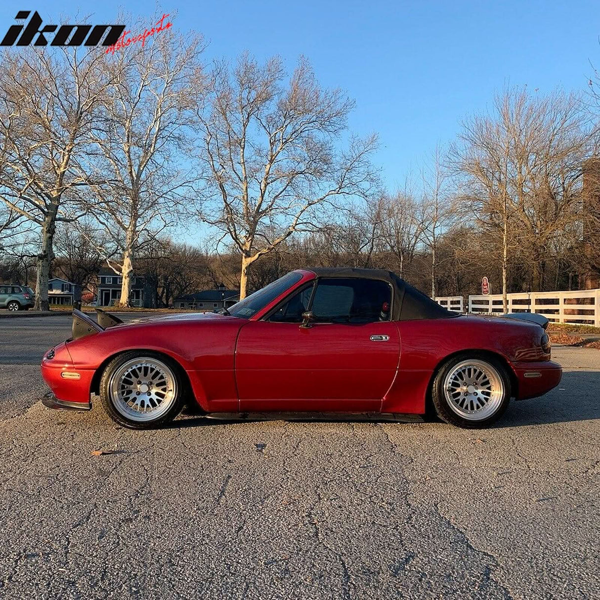 1990-1997 Mazda Miata NA Unpainted Front Bumper Lip Spoiler MDA Style
