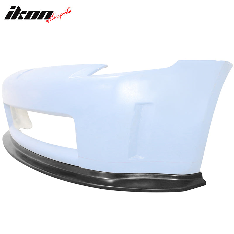2003-2005 Nissan Fairlady Z33 350Z IKON V7 Style Front Bumper Lip PU