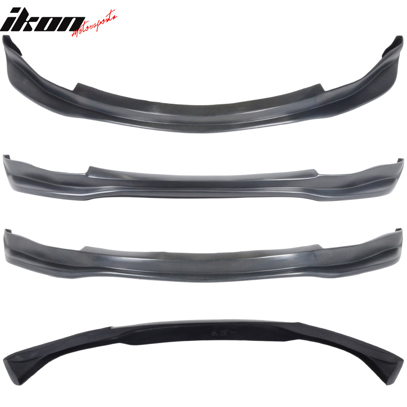 2006-2009 Nissan 350Z GT Style Unpainted Black Front Bumper Lip PU