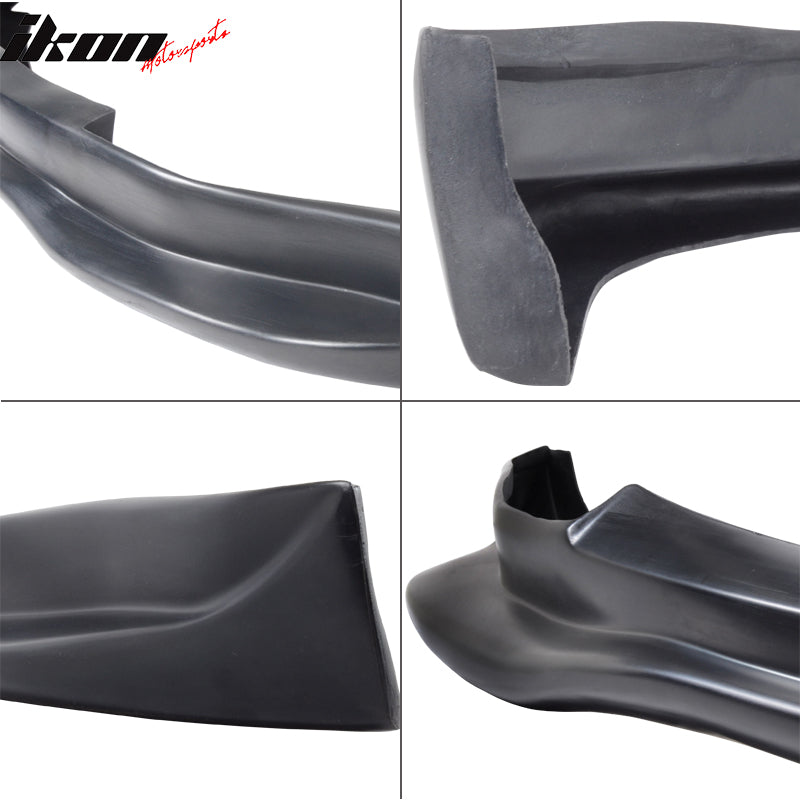 2006-2009 Nissan 350Z GT Style Unpainted Black Front Bumper Lip PU