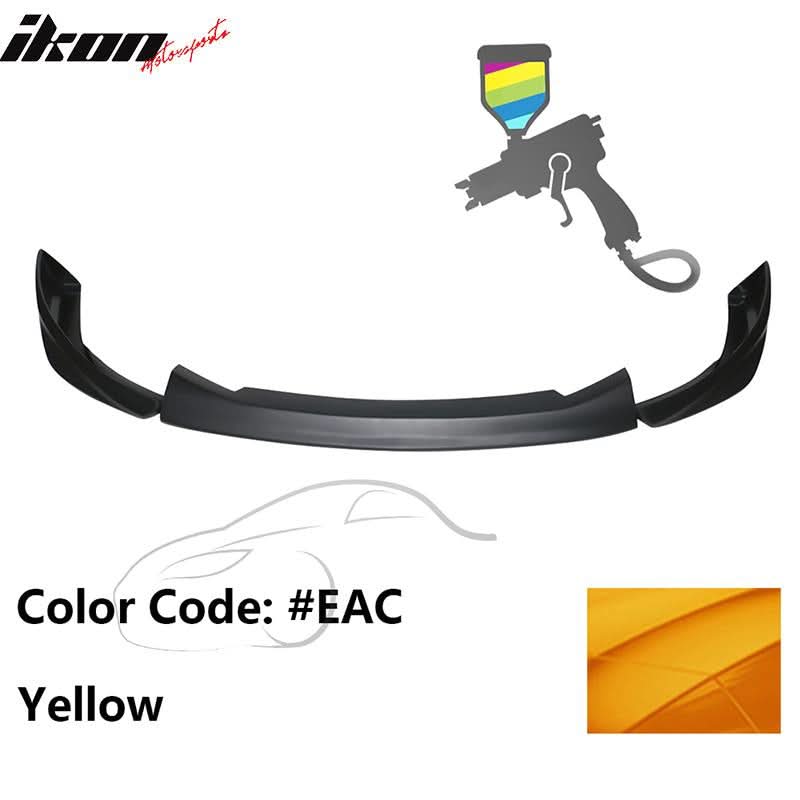 2013-2017 Nissan 370Z TK Style Painted PP Front Bumper Lip Spoiler