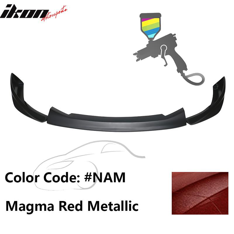 2013-2017 Nissan 370Z TK Style Painted PP Front Bumper Lip Spoiler