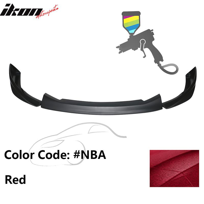 2013-2017 Nissan 370Z TK Style Painted PP Front Bumper Lip Spoiler