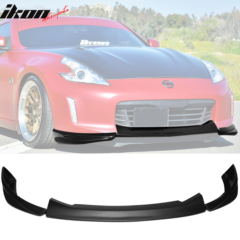 2013-2017 Nissan 370Z TK Style Painted PP Front Bumper Lip Spoiler