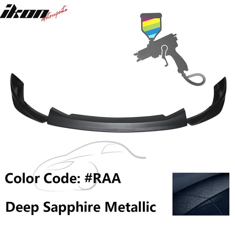 2013-2017 Nissan 370Z TK Style Painted PP Front Bumper Lip Spoiler