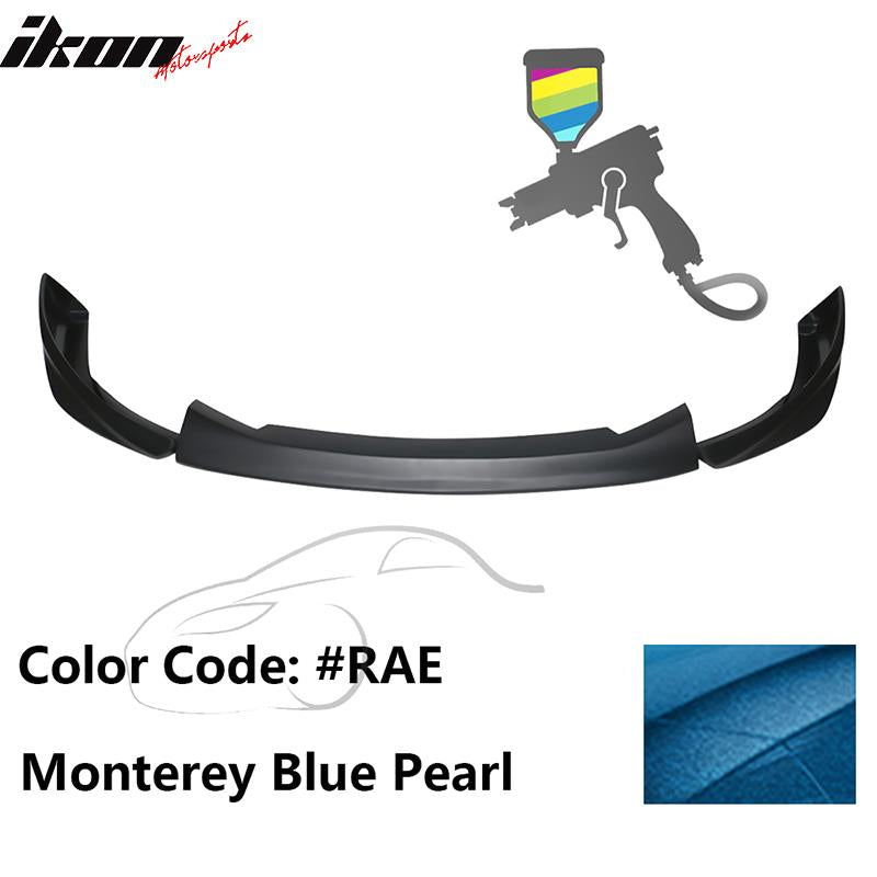 2013-2017 Nissan 370Z TK Style Painted PP Front Bumper Lip Spoiler