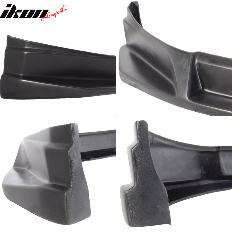 2009-2012 Nissan 370Z SL Style Unpainted Black Front Bumper Lip PU
