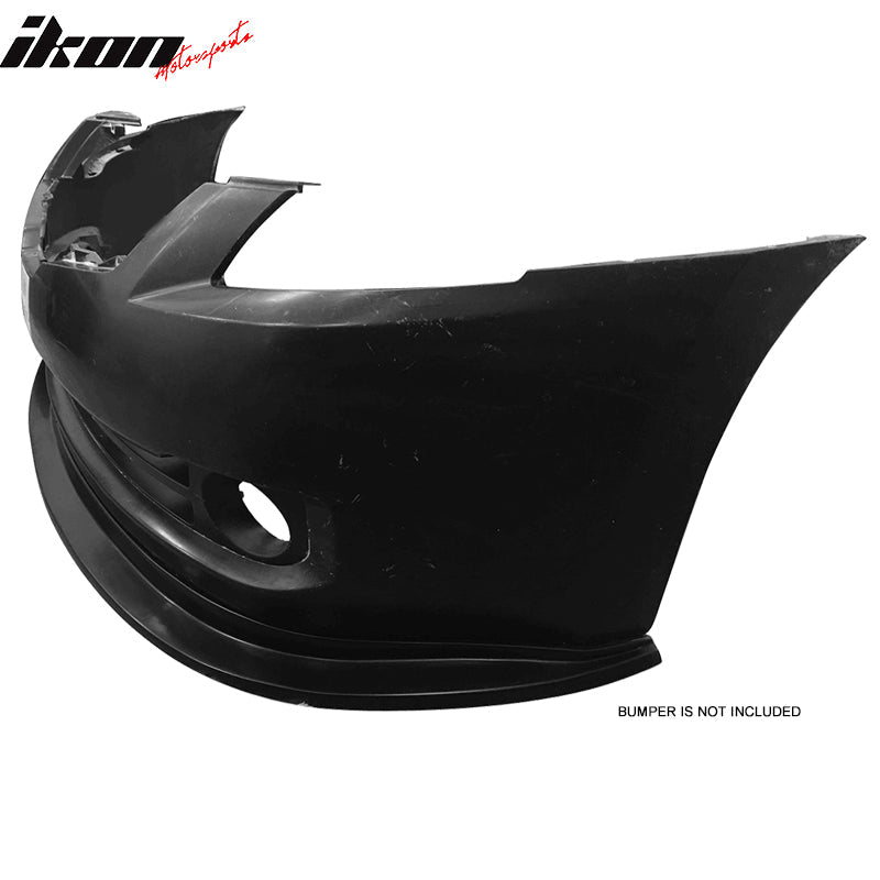 2007-2009 Nissan Altima Ikon DP Unpainted Front Bumper Lip Splitter PU