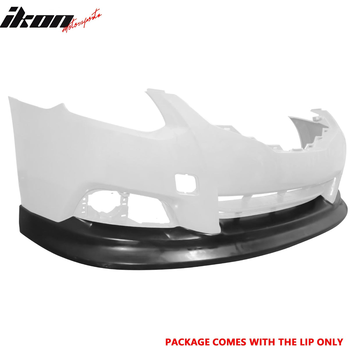 2010-2013 Nissan Altima Coupe V Style Front Bumper Lip Unpainted PU