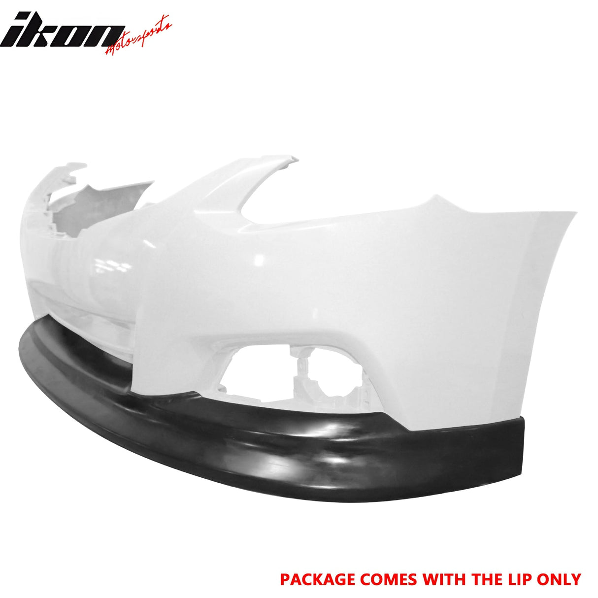 2010-2013 Nissan Altima Coupe V Style Front Bumper Lip Unpainted PU