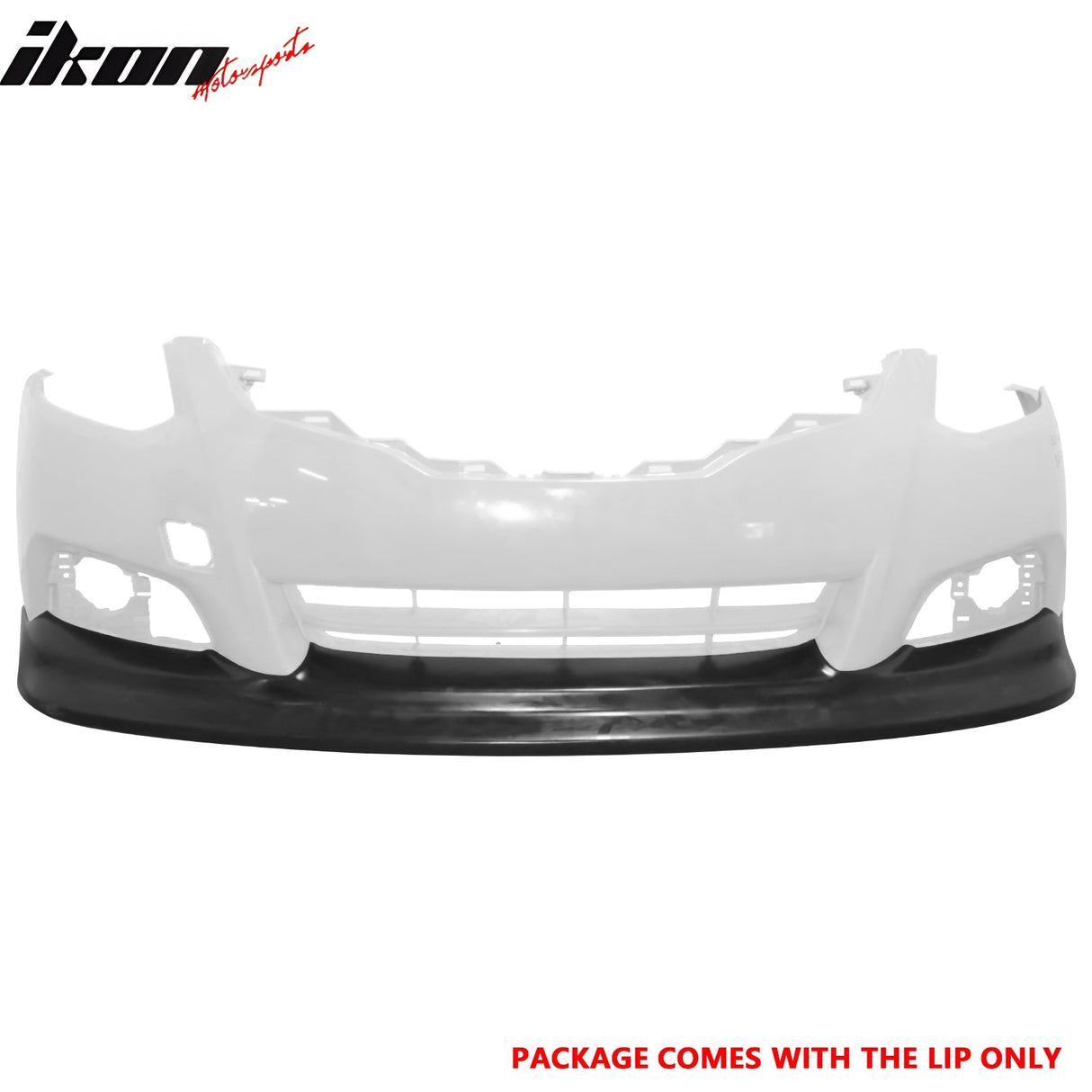 2010-2013 Nissan Altima Coupe V Style Front Bumper Lip Unpainted PU