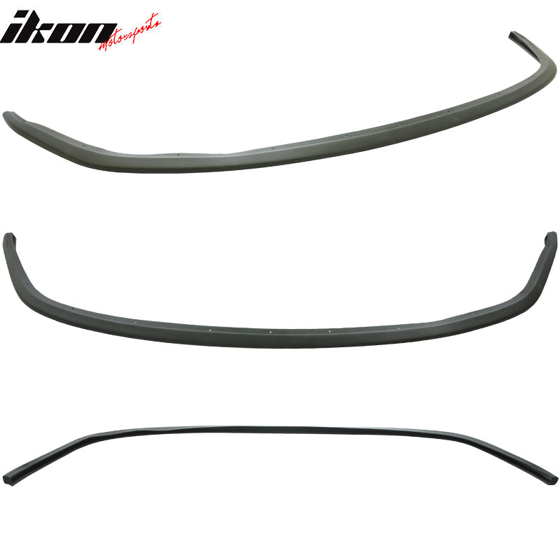 2007-2009 Nissan Sentra Aero Style Unpainted Black Front Bumper Lip PU