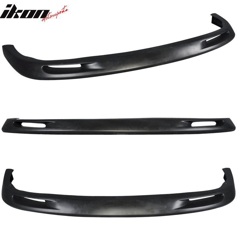 1995-1996 Nissan 240SX GR Style Unpainted Black Front Bumper Lip PU