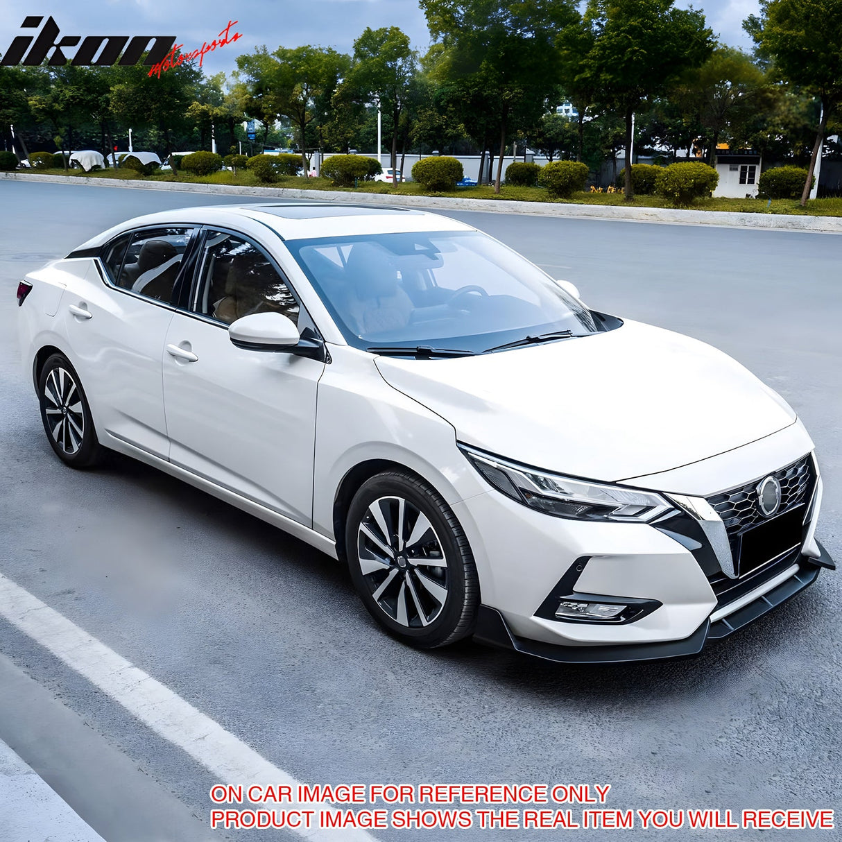 2020-2023 Nissan Sentra Sedan 3PCS Front Bumper Lip