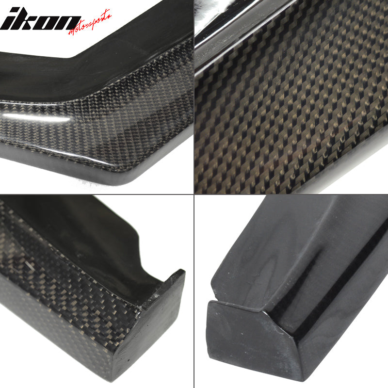 2013-2016 Subaru BRZ CS2 Style Front Bumper Lip Spoiler Carbon Fiber