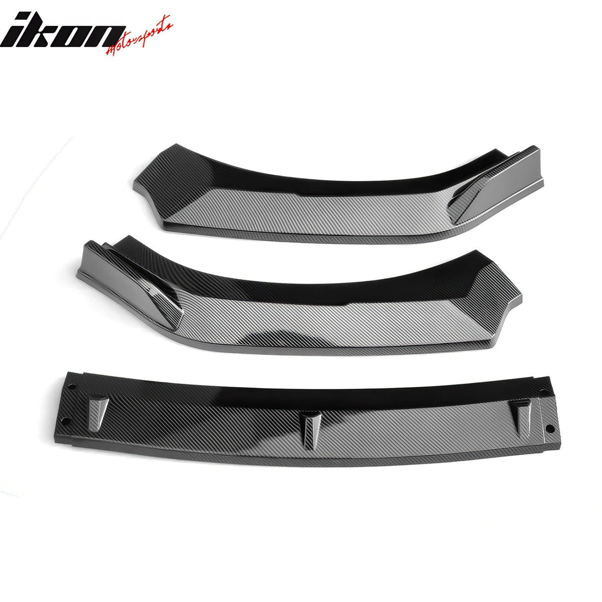 2022-2025 Subaru BRZ JDM 2 Carbon Fiber Print 3PCS Front Bumper Lip PP