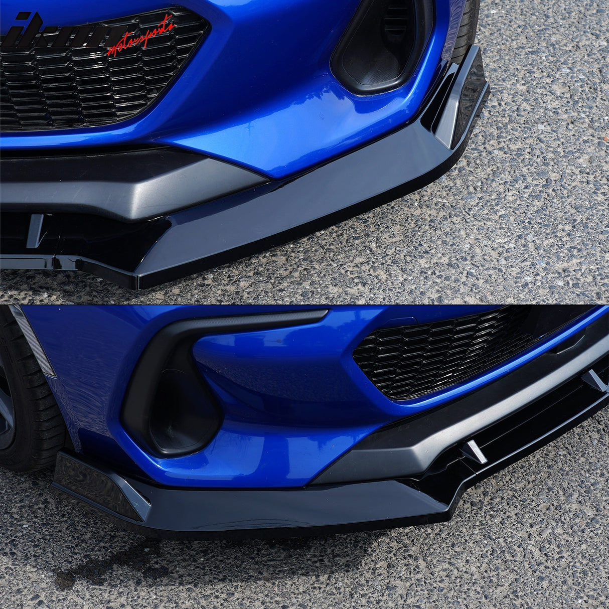 2022-2025 Subaru BRZ JDM 2 Style Gloss Black 3PCS Front Bumper Lip PP