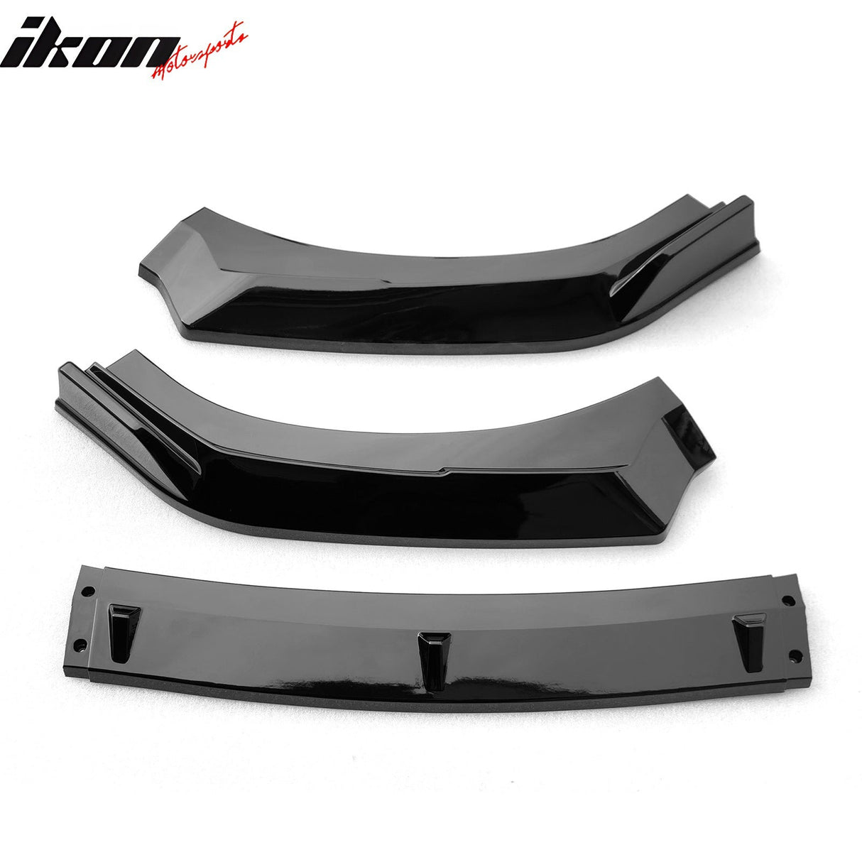 2022-2025 Subaru BRZ JDM 2 Style Gloss Black 3PCS Front Bumper Lip PP
