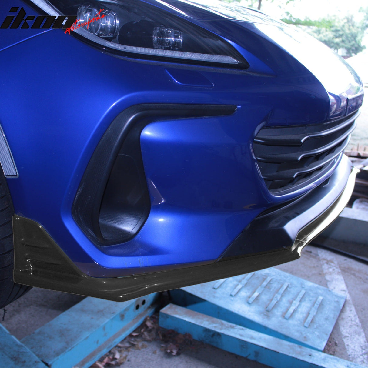 2022-2025 Subaru BRZ Front Bumper Lip STI 3PC Style Spoiler Unpainted