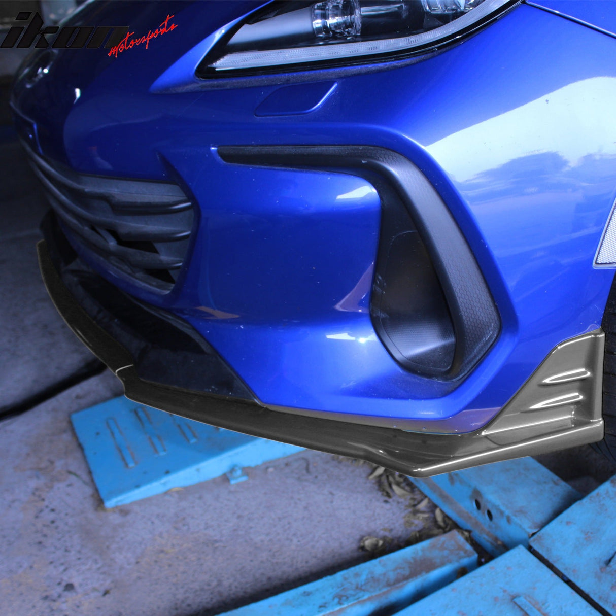 2022-2025 Subaru BRZ Front Bumper Lip STI 3PC Style Spoiler Unpainted