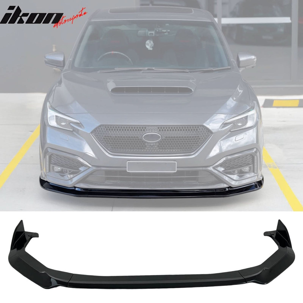 2022-2025 Subaru WRX 5th D Style 3PCS Front Bumper Lip ABS