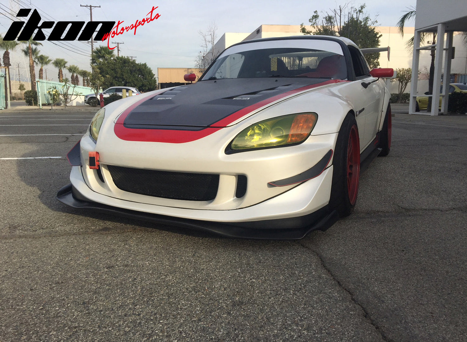 2004-2009 Honda S2000 AP2 PU Front Bumper Spoiler Splitter Unpainted