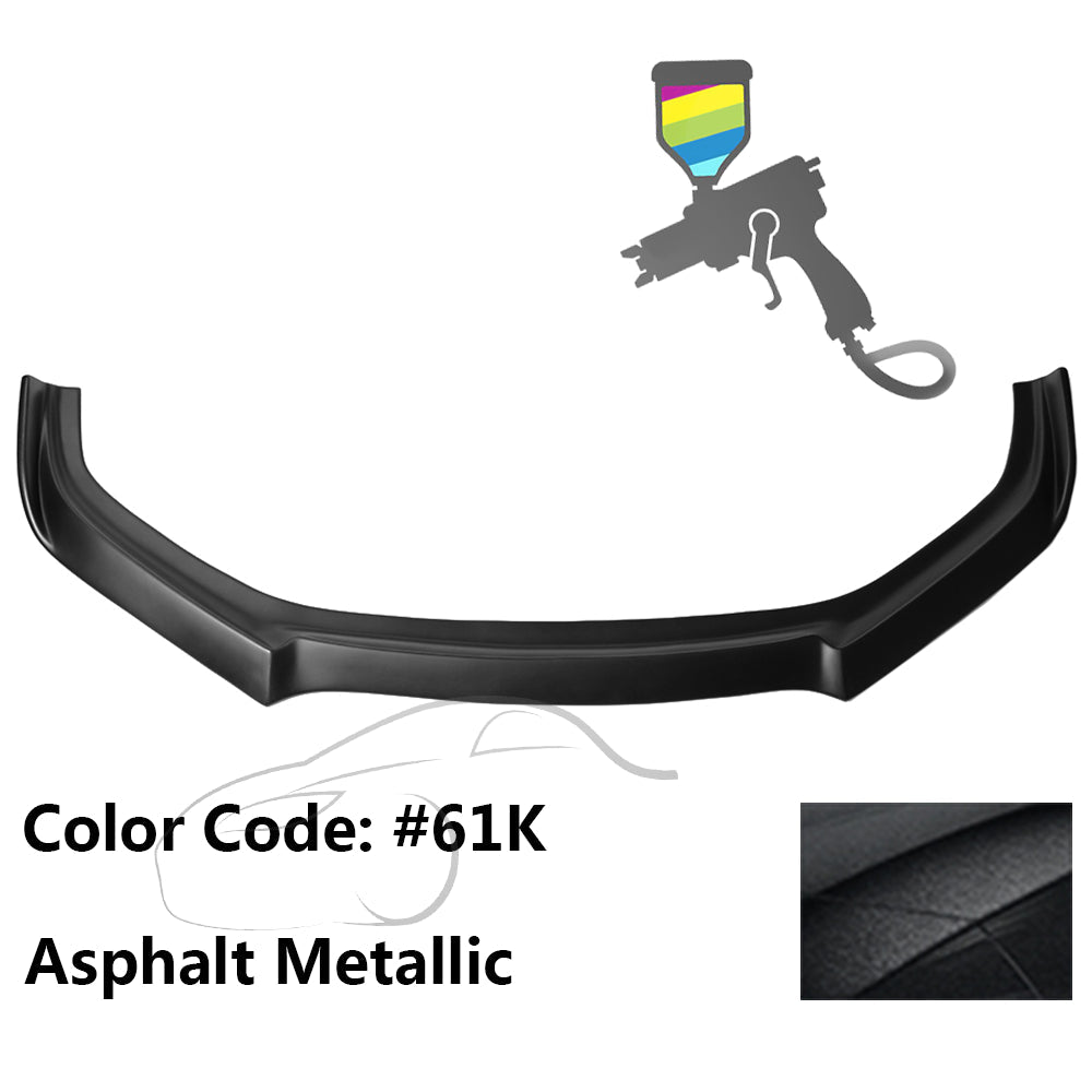 2013-2016 Scion FRS FT86 GT Style Front Bumper Lip Painted PP