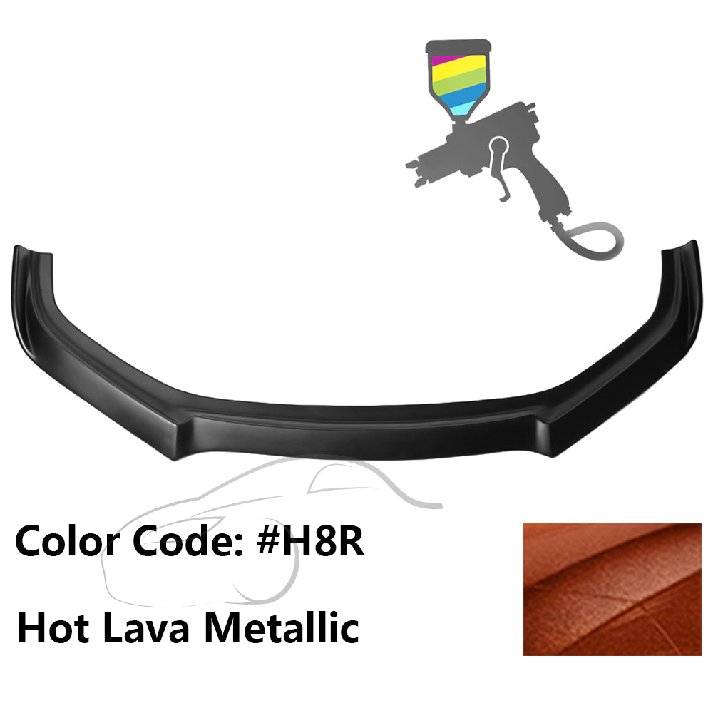 2013-2016 Scion FRS FT86 GT Style Front Bumper Lip Painted PP