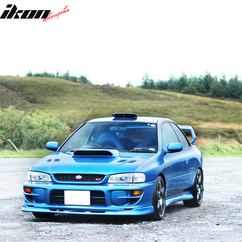 2002-2003 Subaru Impreza WRX STI 4Dr P1 Style Front Bumper Lip Spoiler