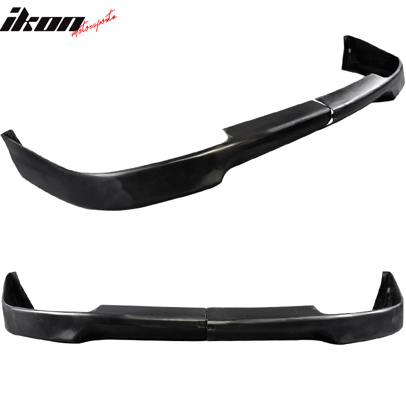 2002-2003 Subaru Impreza V3 Style Unpainted Black Front Bumper Lip PU