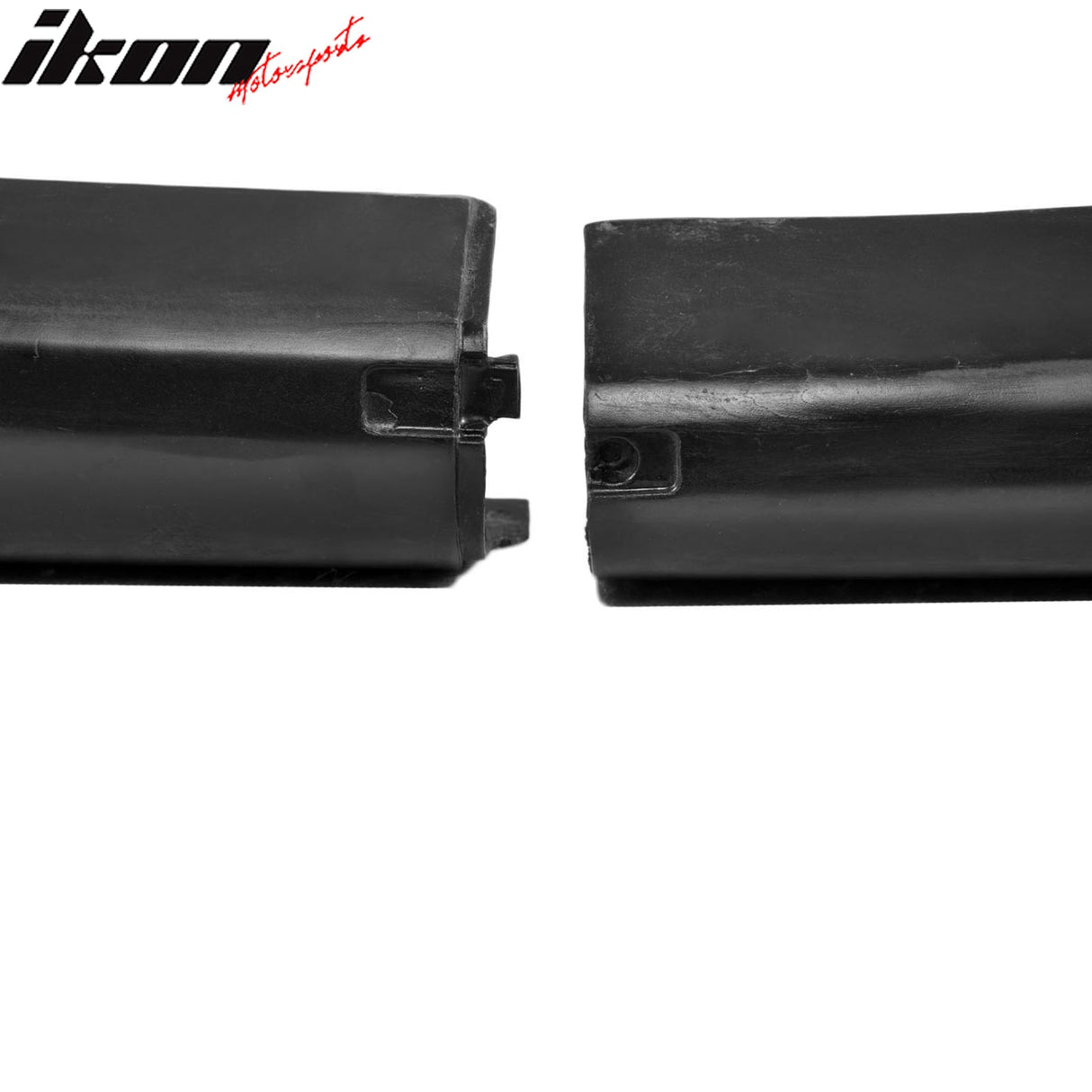 2002-2003 Subaru Impreza V3 Style Unpainted Black Front Bumper Lip PU