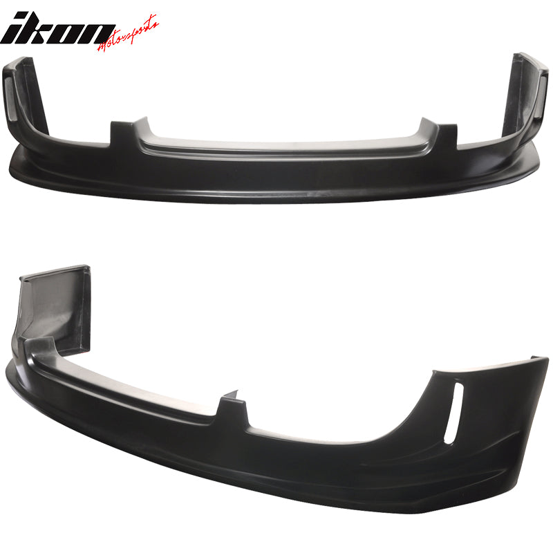 2004-2005 Subaru Impreza WRX DS Unpainted Black Front Bumper Lip PU