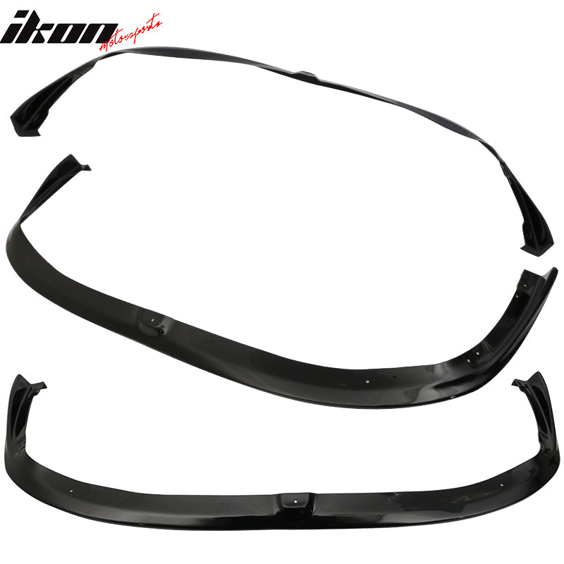 2008-2010 Subaru Impreza WRX Paint Obsidian Black Pearl 32J Front Lip