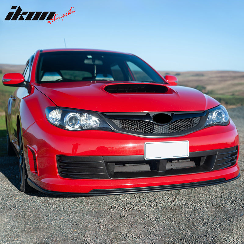 2008-2010 Subaru Impreza WRX STI Unpainted Front Bumper Lip Spoiler PP