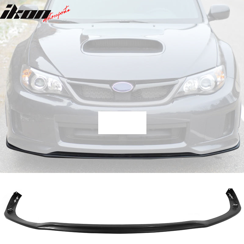 2011-2014 Subaru Impreza WRX STI V-Limited Style Front Lip Splitter PP