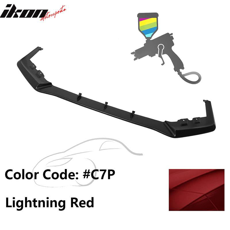 2015-2017 Subaru WRX STI MP MPX Painted Front Bumper Lip ABS