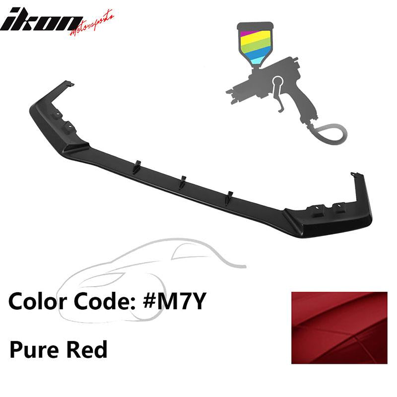 2015-2017 Subaru WRX STI MP MPX Painted Front Bumper Lip ABS