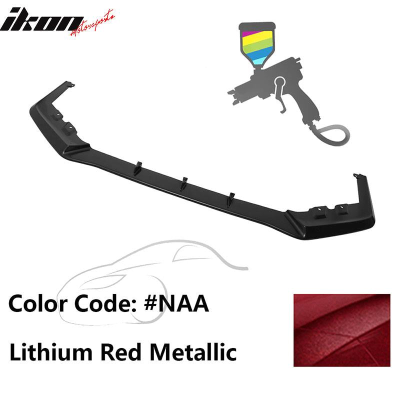 2015-2017 Subaru WRX STI MP MPX Painted Front Bumper Lip ABS