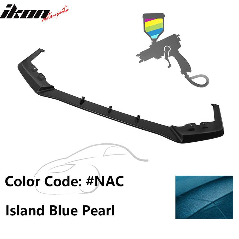 2015-2017 Subaru WRX STI MP MPX Painted Front Bumper Lip ABS