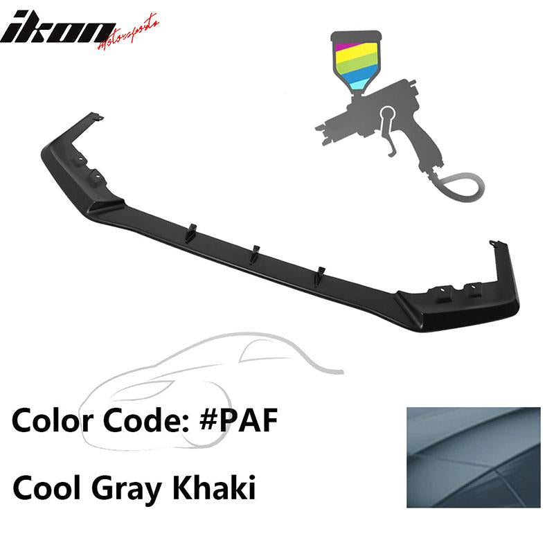 2015-2017 Subaru WRX STI MP MPX Painted Front Bumper Lip ABS