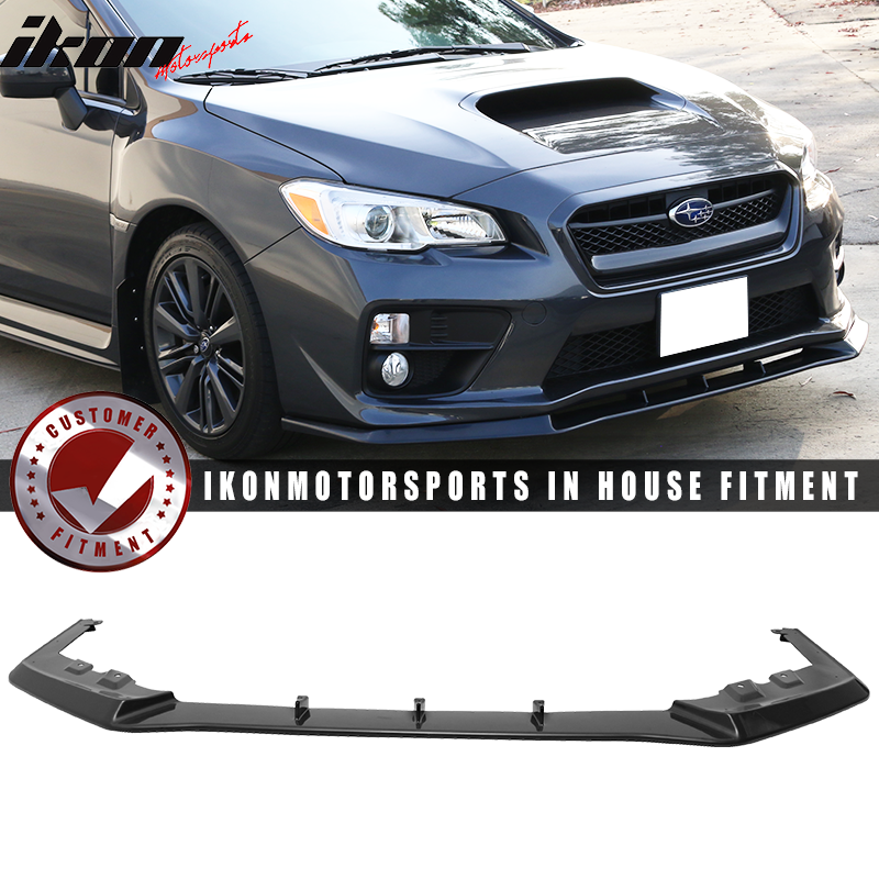 2015-2017 Subaru WRX STI MP MPX Painted Front Bumper Lip ABS