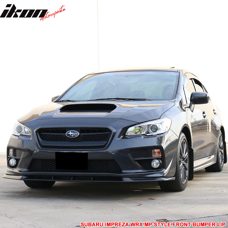 2015-2017 Subaru WRX STI MP MPX Painted Front Bumper Lip ABS