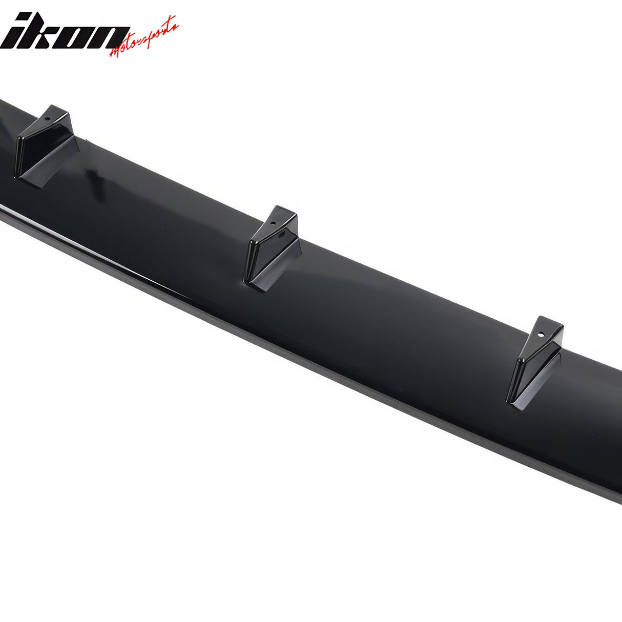 2015-2017 Subaru WRX STI MPX Style Gloss Black Front Bumper Lip PP 3PC