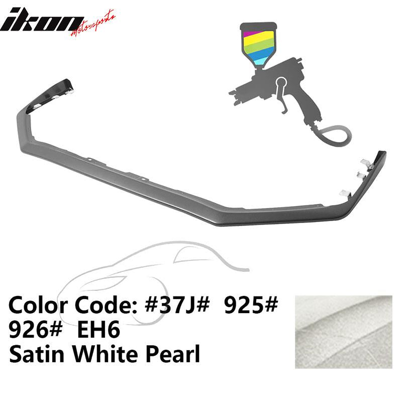 2015-2017 Subaru WRX STI Carbon Paint Front Bumper Lip Spoiler ABS