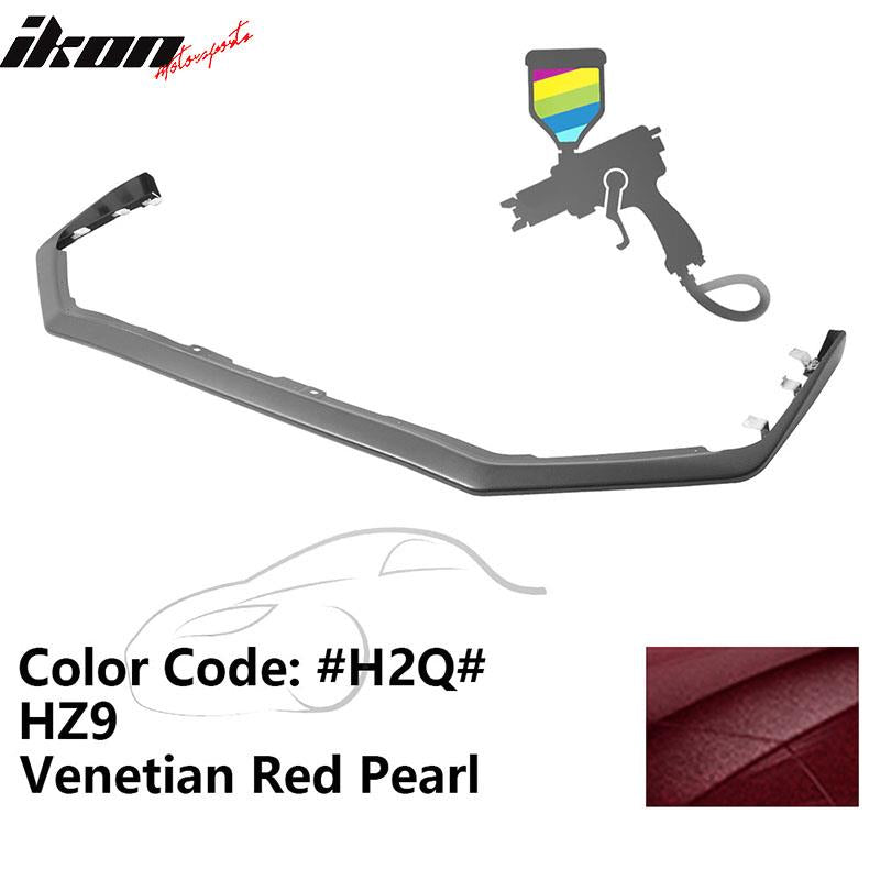 2015-2017 Subaru WRX STI Carbon Paint Front Bumper Lip Spoiler ABS